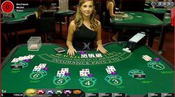 image of live blackjack online